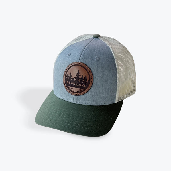 Bear Lake Logo Tri-color Trucker Hat