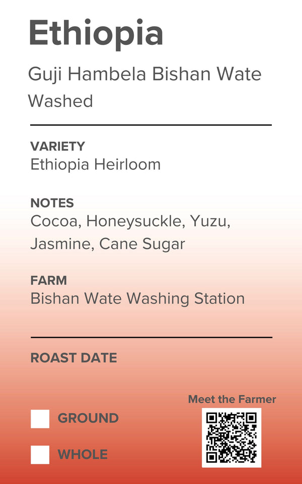Ethiopia Yirgacheffe Banko Gotiti Natural