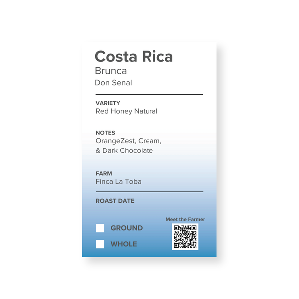 Costa Rica Don Senel Red Honey Natural