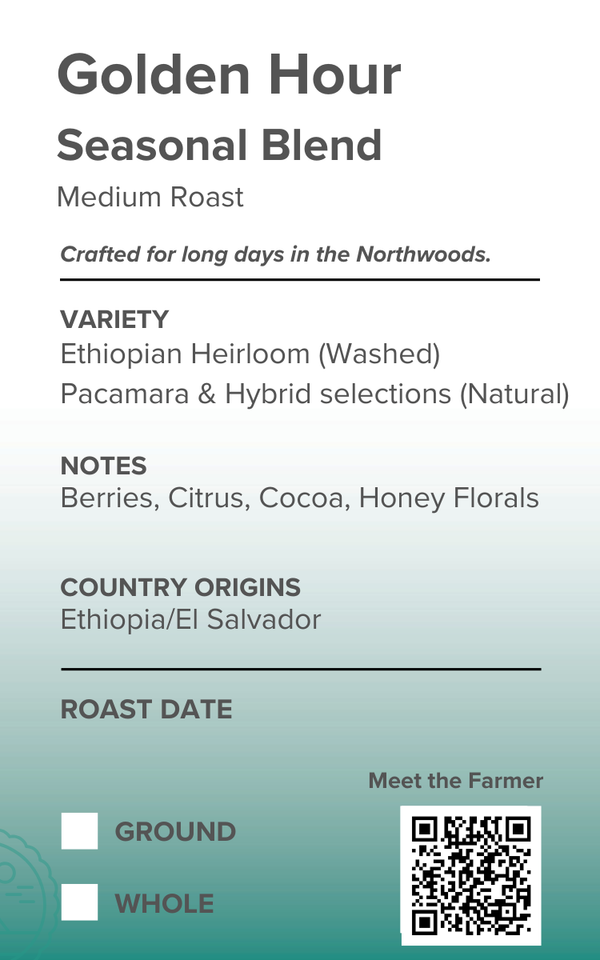 Golden Hour Seasonoal Blend