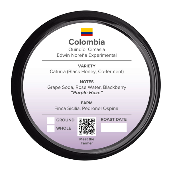 Colombia Caturra Black Honey Experimental