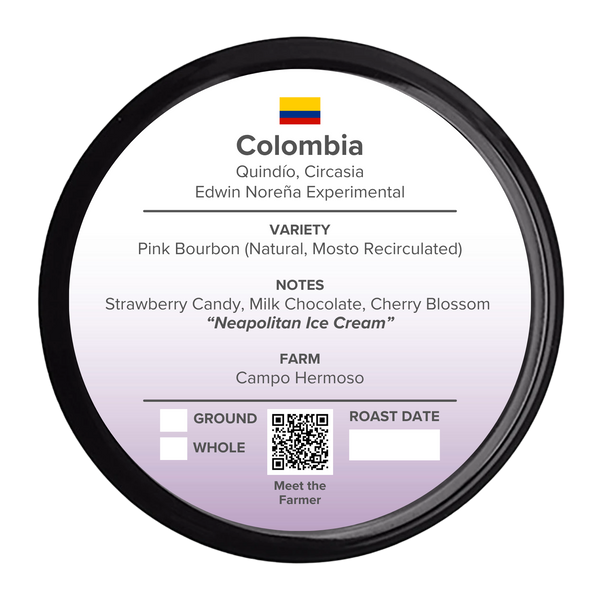 Colombia Natural Pink Bourbon Experimental