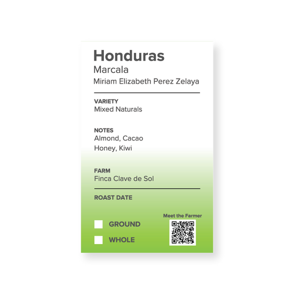 Honduras Miriam Elizabeth Perez Zelaya Marcala Naturals