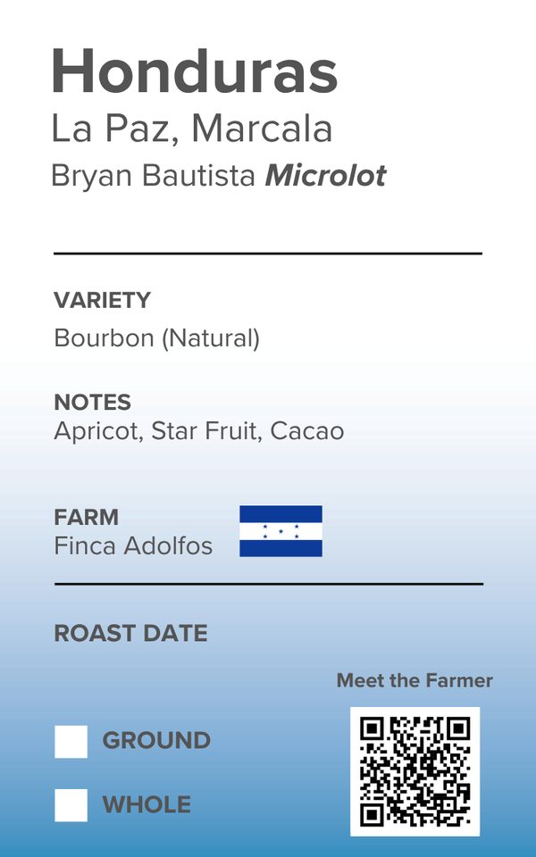 Honduras Bourbon Natural Microlot