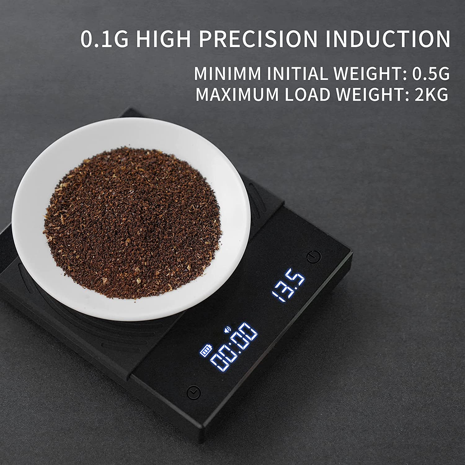 Timemore Coffee Scale, Coffee Weight Scale Timer